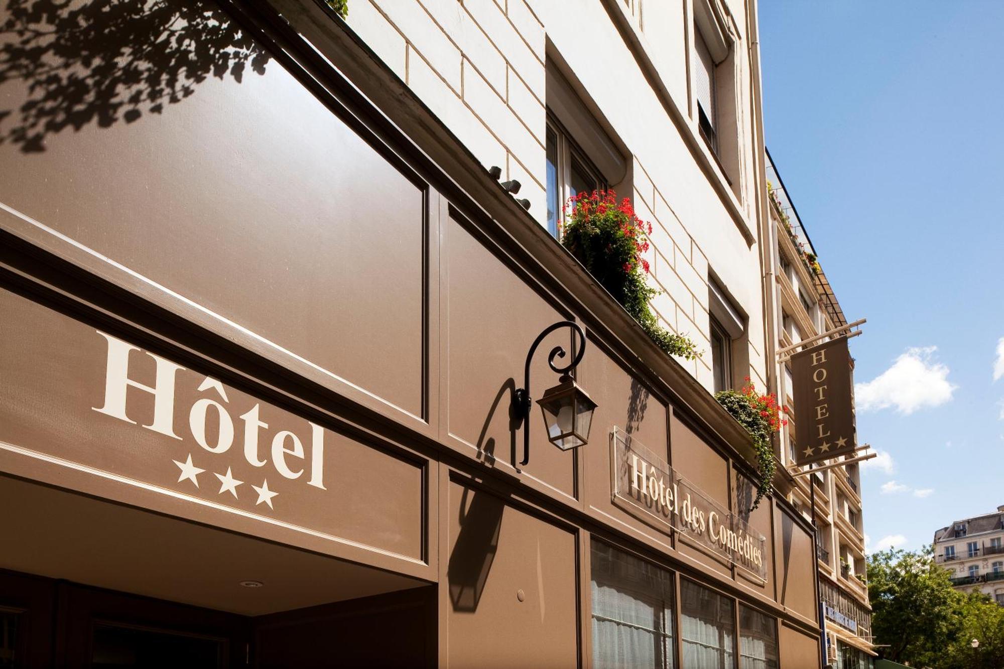 Hotel Des Comedies Париж Екстериор снимка